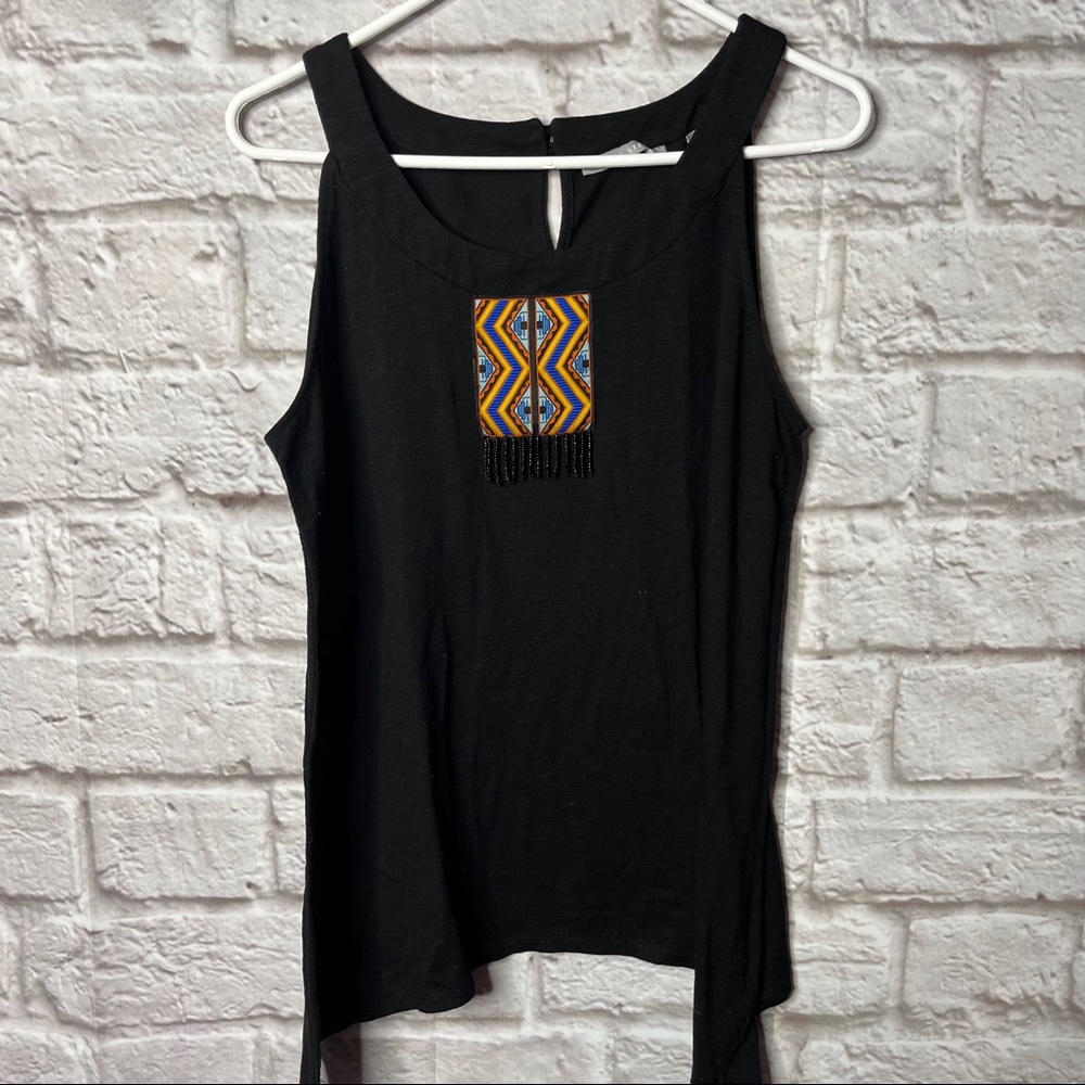 Valerie Stevens Blank Sleeveless Tank Womens Size Large